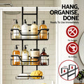 Artiss 3 Tier Over Door Shower Caddy Bathroom Storage Organizer