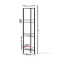 Artiss 4 Tier Corner Shower Caddy Bathroom Organiser Black