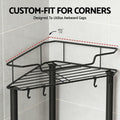 Artiss 2x Floor Standing Shower Caddy 4 Tier Rustproof Bathroom Storage
