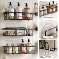 Artiss Shower Caddy Metal Bathroom Organiser Rust Resistant 6 Pack