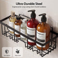 Artiss Shower Caddy Metal Bathroom Organiser Rust Resistant 6 Pack