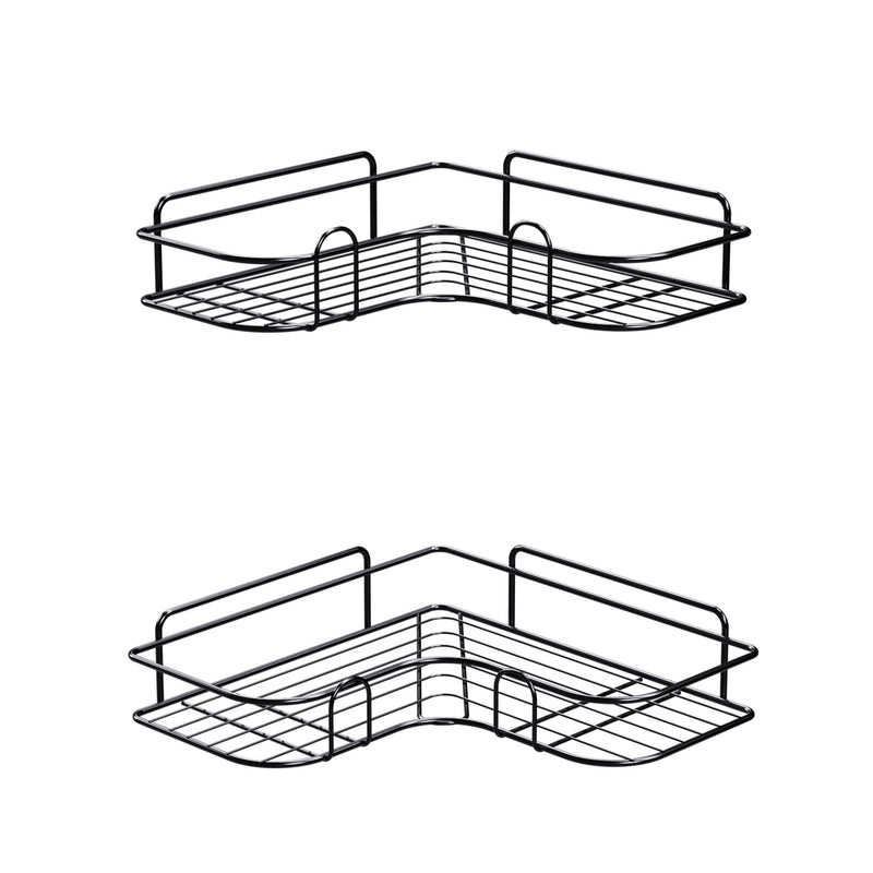 Cefito 2x Bathroom Corner Shelf Storage Rack Stainless Steel