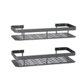 Cefito Bathroom Shelf Storage Rack 2 Pack Wall Mount