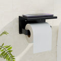 Cefito Toilet Paper Holder Storage Shelf Wall Mount