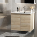 Cefito 600mm Vanity Unit Basin Oak