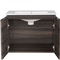 Cefito 600mm Vanity Unit Basin Walnut