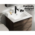 Cefito 600mm Vanity Unit Basin Walnut