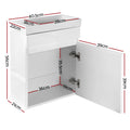 Cefito 400mm Vanity Unit White Basin Bathroom Cabinet