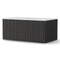 Cefito 900mm Wall Hung Bathroom Vanity Cabinet Black Timber