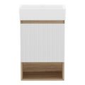 Cefito 445mm Vanity Unit Basin Cabinet Wall Hung White Sink Storage