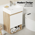 Cefito 445mm Vanity Unit Basin Cabinet Wall Hung White Sink Storage