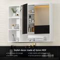 Cefito 100cm Bathroom Mirror Cabinet White Wall Mounted Storage