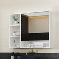 Cefito 100cm Bathroom Mirror Cabinet White Wall Mounted Storage