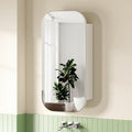 Cefito Bathroom Mirror Cabinet 450x900mm White Wall Mounted