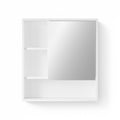 Cefito 560mm Bathroom Mirror Cabinet White Adjustable Shelf