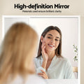 Cefito 560mm Bathroom Mirror Cabinet White Adjustable Shelf
