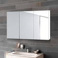 Cefito Bathroom Mirror Cabinet Storage White 80cm