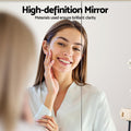 Cefito Bathroom Mirror Cabinet 700x750mm White Adjustable Shelves