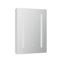 Bathroom Mirror Cabinet LED 500x720mm Medicine Storage Wall