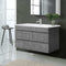 Cefito 915mm Vanity Unit Basin Grey