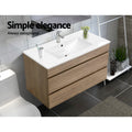 Cefito Vanity Unit 915mm Basin Oak