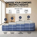 Bestway Air Mattress Inflatable Bed Built-in Pump Luxury SINGLE Airbed 46cm