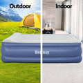 Bestway Air Mattress KING 56cm Inflatable Bed Blue Airbed