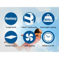 Bestway QUEEN Air Bed Mattress Inflatable Built-in Pump