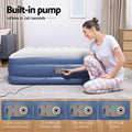 Bestway QUEEN Air Mattress 46cm Inflatable Airbed Blue