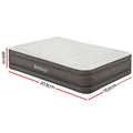 Bestway Air Mattress QUEEN 46cm Grey Inflatable Airbed