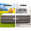 Bestway QUEEN Air Mattress 56cm Inflatable Airbed Grey