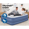 Bestway QUEEN Air Mattress 61cm Inflatable Airbed Blue