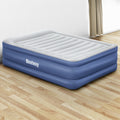 Bestway QUEEN Air Mattress 61cm Inflatable Airbed Blue