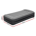 Bestway Single Air Mattress 46cm Inflatable Airbed Black