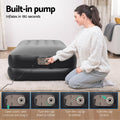 Bestway Single Air Mattress 46cm Inflatable Airbed Black