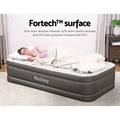 Bestway Air Mattress Single 46cm Grey Inflatable Airbed
