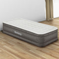 Bestway Air Mattress Single 46cm Grey Inflatable Airbed