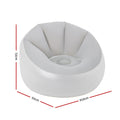 Bestway Inflatable Air Chair LED Light Sofa Lounge Seat