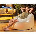 Bestway Inflatable Air Chair LED Light Sofa Lounge Seat
