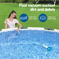 Bestway Pool Cleaner Vacuum 6m Hose 2 Heads 1.9m Pole