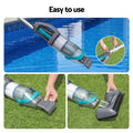 Bestway Pool Vacuum Cleaner Handheld Rechargeable Maintenance Kit Debris 2L
