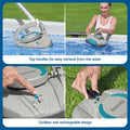 Bestway Robotic Pool Cleaner Cordless Automatic Floor Swimming Pools