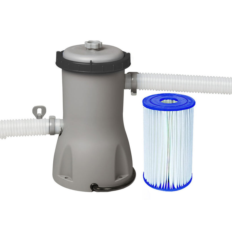 Bestway Pool Pump Cartridge Filter 800GPH 3028L/H Flowclear