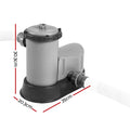 Bestway Pool Pump Cartridge Filter 1500GPH 5678L/H Flowclear