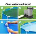 Bestway Pool Pump Cartridge Filter 1500GPH 5678L/H Flowclear