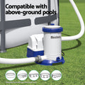 Bestway Pool Pump Cartridge Filter 2500GPH 9463L/H Flowclear