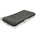Bestway Air Mattress Single 30cm Inflatable Airbed Grey
