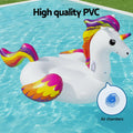 Bestway Unicorn Inflatable Pool Float Lounger 224x156cm