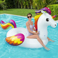 Bestway Unicorn Inflatable Pool Float Lounger 224x156cm