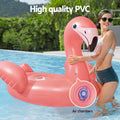 Bestway Flamingo Pool Float 148x127cm Inflatable Ride On Lounger